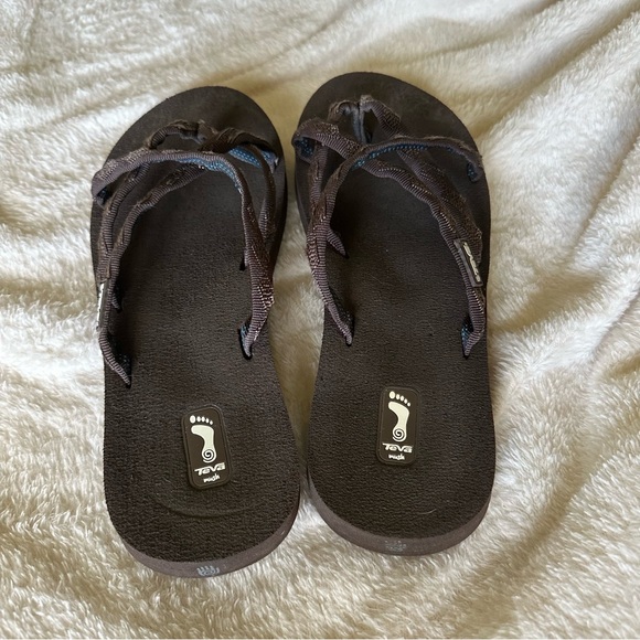 TEVA WOMEN’S OLOWAHU SANDALS SZ 7.5 - Picture 4 of 5